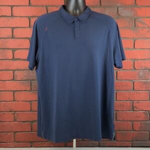 Rhone XL Men's Navy Blue Polo Preppy‎ Academia Golf Bolo